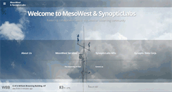 Desktop Screenshot of mesowest.org